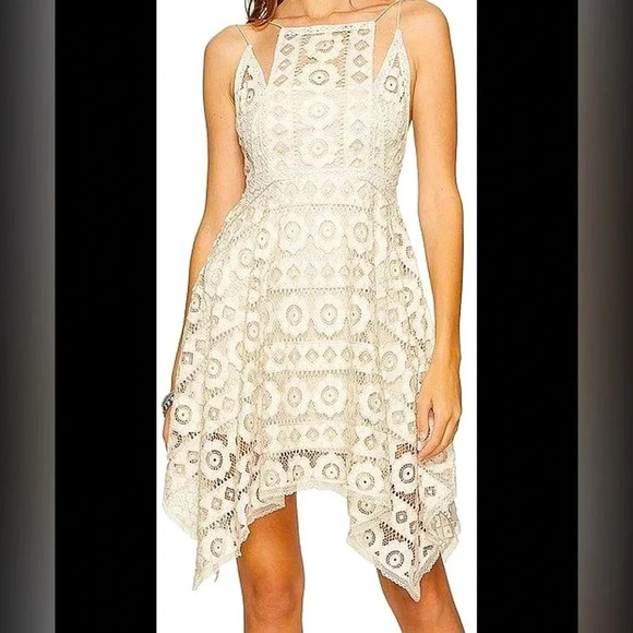 Free People Dresses & Skirts - NWT free people women’s just like honey lace A-line dress size 12
